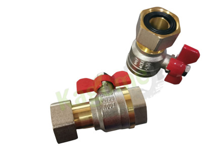Robinet de trecere cu holender 1" MM, 82222